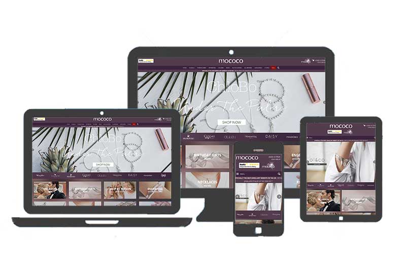 Mococo website primary device type formats