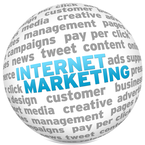 Search marketing globe